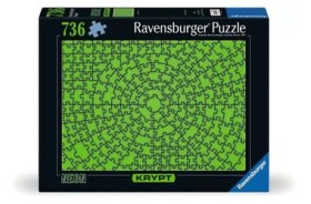 Ravensburger Krypt Puzzle: Neonová zelená