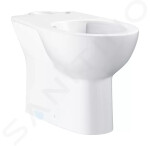 GROHE - Bau Ceramic WC kombi mísa, Rimless, alpská bílá 39429000