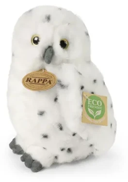 RAPPA Plyšová sova sněžná 19 cm