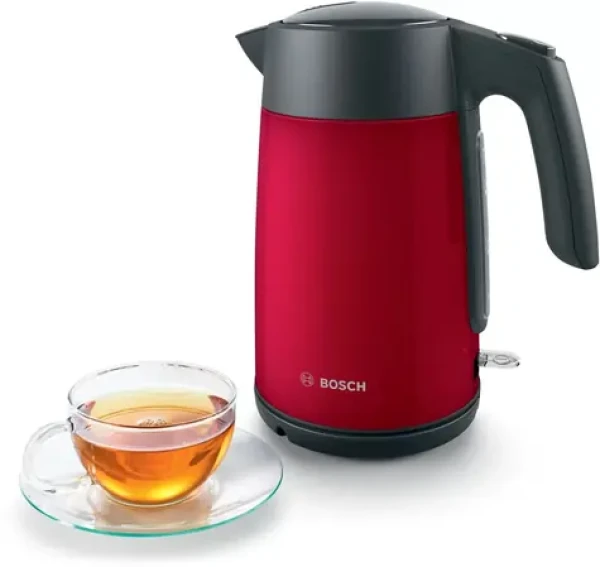 BOSCH TWK7L464 červená / Rychlovarná konvice / 2400 W / 1.7 l (TWK7L464a)