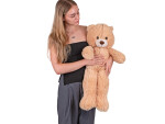 Plyšový medvěd Plush Friends 80 cm - světle hnědý