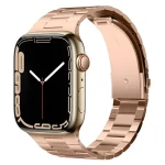 Elago Metal Band růžově-zlatá / Řemínek pro Apple Watch / 44/45/46 mm (EAW-MTBAND45-RGD)