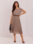 Dámské šaty DHJ SK 8839 1.23X hnědé - FPrice one size