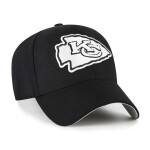 47 Brand Pánská kšiltovka Kansas City Chiefs NFL Black & White MVP Adjustable