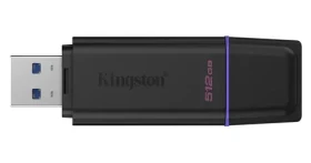 Kingston DataTraveler Exodia 512GB černá/fialová / Flash disk / USB 3.2 Gen 1 - (USB-A 3.0) (DTXG2/512GB)
