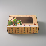 Cake star Vánoční krabice "stromeček" 25x17x7cm