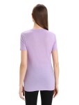 Dámské merino triko krátký rukáv ICEBREAKER Wmns Tech Lite II SS Tee, Purple Haze velikost: XS