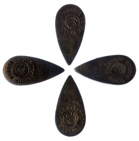 Timber Tones Rubber Tones Teardrop Black Nitrile 4-Pack