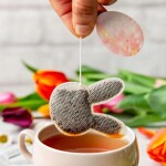 TEA HERITAGE Čaj rooibos s mandlemi a kokosem Rabbit 5 ks, multi barva, papír, textil