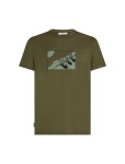 ICEBREAKER Mens 150 Tech Lite SS Tee Wild Pack, Loden velikost: M