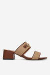 Pantofle NINE WEST 2560-01 Syntetický materiál