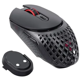 YENKEE YMS 3002BK AURA WL černá / bezdrátová herní optická myš / 15000 DPI / 6 tlačítek / 2.4 GHz / BT / USB-C (8590669344314)
