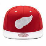 Mitchell & Ness Pánská kšiltovka Detroit Red Wings NHL Evergreen Crispy White Snapback