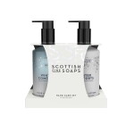 SCOTTISH FINE SOAPS Sada péče o ruce a tělo Winter Comforts – 2 × 300 ml, bílá barva, plast