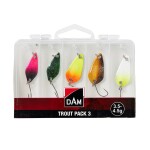 DAM Sada nástrah Trout Pack - 4-5cm 6,5-10,6g 5ks,DAM Sada nástrah Trout Pack - 4-5cm 6,5-10,6g 5ks
