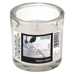 Vonná svíčka Fresh Linen ve skle ELEGANT Gala kerzen Vonná svíčka Fresh Linen ve skle ELEGANT Gala kerzen
