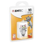 EMTEC HB102 Tom 16GB šedá / Flash disk / USB 2.0 / čtení: 15MBs / zápis: 5MBs (ECMMD16GHB102)