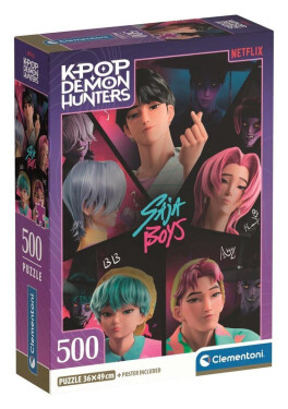 Puzzle Kpop Demon Hunters Compact 500 dílků