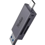 YENKEE YCR 401 COMBO / Čtečka karet / USB-A / USB-C / SD/TF (8590669329090)