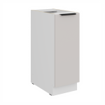 Spodní skříňka Como 30 D CARGO BB Barva korpusu: Bílá, Barva dvířek: Kašmír