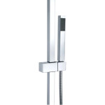 CERANO - Sprchový nástěnný sloup Elma - termostatická sprchová baterie - chrom CER-423607