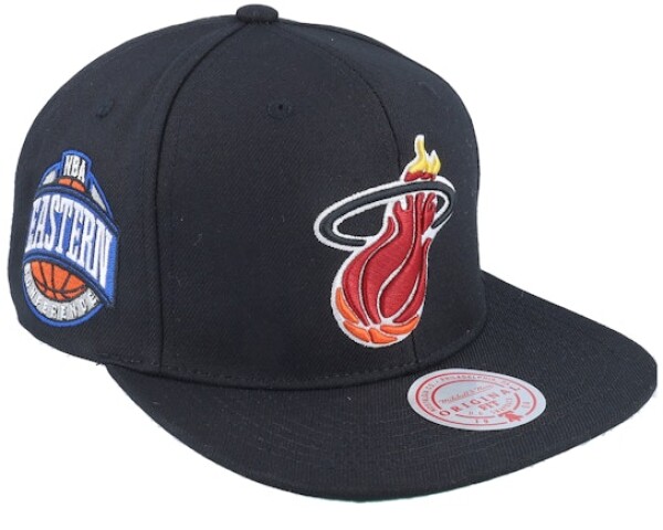 Mitchell & Ness Pánská kšiltovka Miami Heat NBA Conference Patch Snapback Hwc