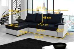 Sedací souprava Lusso Provedení: Univerzální, látka: Sawana 21/ Soft 11