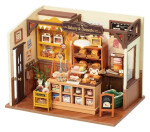 3D Dřevěná skládačka: Miniatura domečku - Pekárna