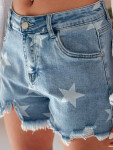 Dámské džínové šortky MOONSTAR blue FashionStreet SY0471 L