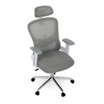 Kancelářská židle, houpací mechanismus, šedá, KA-K2031 GREY