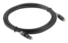 Lanberg CA-TOSL-10CC-0030-BK černá / Optický kabel / 3 m / Toslink - Toslink (CA-TOSL-10CC-0030-BK)