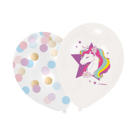 Jednorožec balónky 6 ks 28 cm Amscan Jednorožec balónky 6 ks 28 cm Amscan