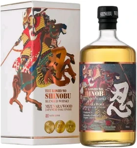 Shinobu Koshi-No Mizunara Wood / Whisky / Japonsko / 43 % / 0,7 l / Dárkové balení (4520971500034)