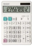 SHARP EL-340W bílá / Kalkulačka stolní / dvanáctimístná (EL340W)