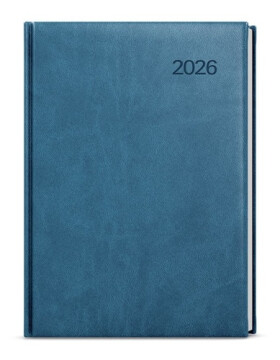 Denní diář 2026 Ctirad Vivella A5 petrolejová