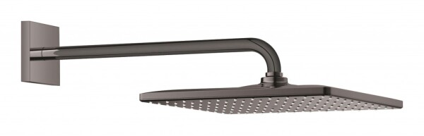 GROHE - Rainshower Hlavová sprcha 310 Mono Cube 9,5 l/min, 1 proud, sprchové rameno 42 cm, Hard Graphite 26564A00
