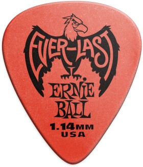 Ernie Ball Everlast Picks 1.14 Red