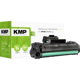 KMP Toner náhradní HP 35A, CB435A kompatibilní černá 1500 Seiten H-T100 1210,0000 - HP CB435A - renovované