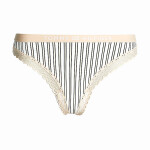 Dámská tanga Tonal Logo Lace UW0UW04463-0F8 - Tommy Hilfiger S
