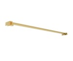 Erga Paris, rohová vzpěra pro sprchové zástěny o tloušťce skla 6/8/10 mm, délka 35cm, zlatá lesklá, ERG-V02-PARIS-BAR35-GD