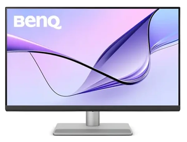 27" BenQ MA270UP stříbrná / Monitor / IPS / 3840x2160 / 60Hz / USB-C 90W / 2x HDMI / Pivot (9H.LP8LB.QBE)