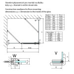 POLYSAN - FORTIS čtvercový sprchový kout 1100x1100 L varianta FL1011LFL3511