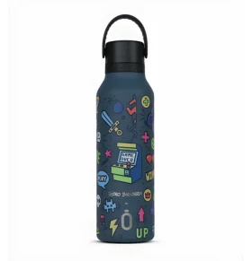 Runbott Mii Retro Gamer Ocean / Termoláhev / 600 ml / nerez / vakuová izolace / 32 h (973201RB)