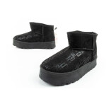 Lee Cooper snow boots women winter fashion fur insulated boots black dámské 39