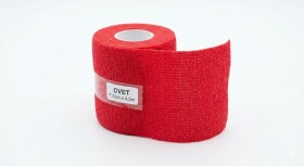 Covetrus Obinadlo elastické CVET 7,5cmx4,5m červené