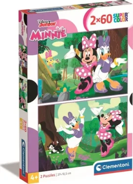 Clementoni 24815 Puzzle Minnie 2x60 dílků