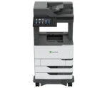 Lexmark MX822ade / čb laserová multifunkce / A4 / 1200x1200dpi / 52ppm / 2048MB / dup / LAN / USB (25B2010)