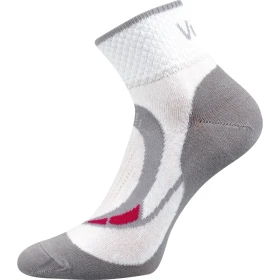 VOXX Ponožky dámské slabé LIRA sportovní BÍLÉ (3 páry) 35-38 115027