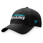 Fanatics Pánská kšiltovka San Jose Sharks Authentic Pro Game & Train Unstr Adj Black