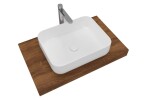 Koupelnová sestava SAT s deskou pod umyvadlo Dolce 80x8x50 cm dub charleston KSETDO7 KSETDO7
